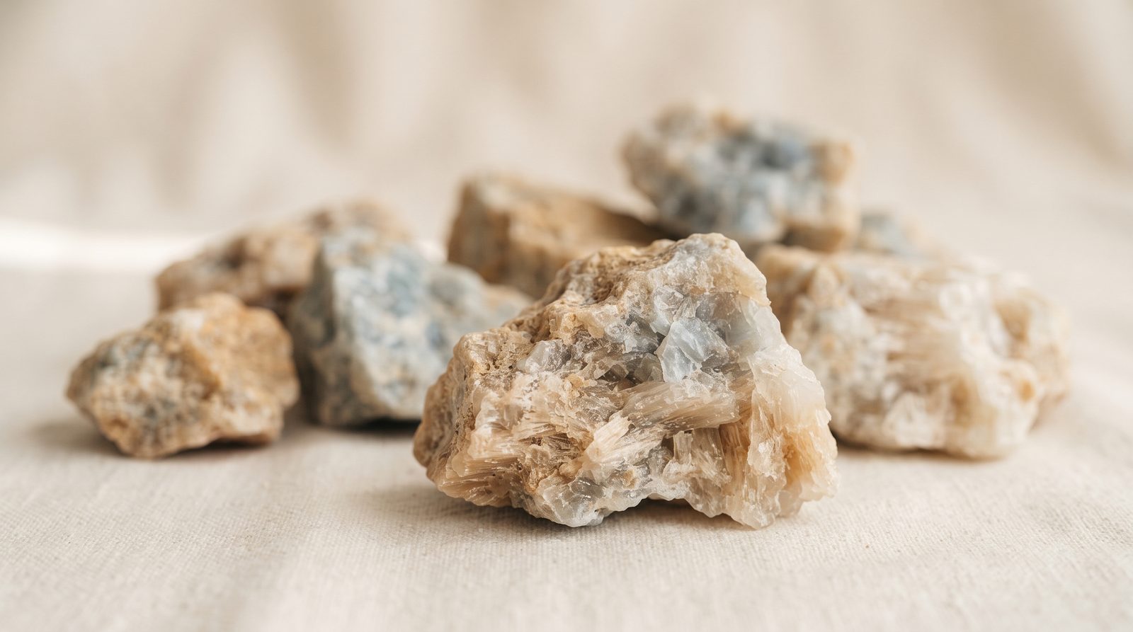 Raw boron minerals